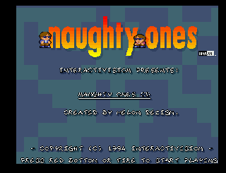 Screenshot Thumbnail / Media File 1 for Naughty Ones (1994)(InteractiVision)[!]